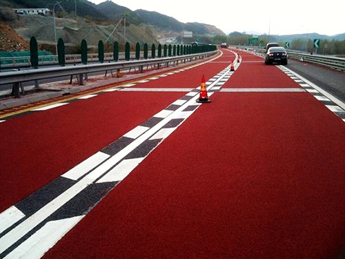 陶瓷颗粒彩色防滑路面